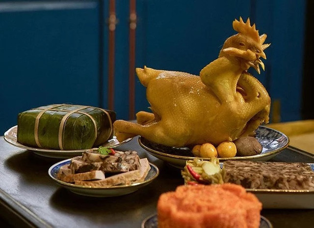 Khoe ảnh mâm gà cúng, cô gái khiến dân tình ngao ngán - Hình 2 Khoe anh mam ga cung, co gai khien dan tinh ngao ngan-Hinh-2