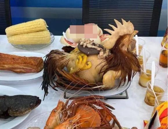 Khoe ảnh mâm gà cúng, cô gái khiến dân tình ngao ngán - Hình 3 Khoe anh mam ga cung, co gai khien dan tinh ngao ngan-Hinh-3
