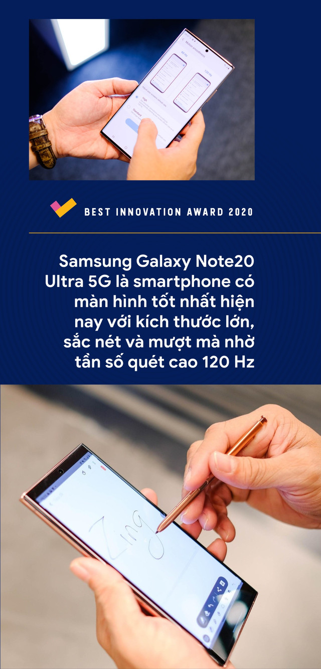 Galaxy Note20 Ultra 5G được bình chọn là chiếc smartphone tân tiến nhất - Hình 5 Galaxy Note20 Ultra 5G duoc binh chon la chiec smartphone tan tien nhat-Hinh-5
