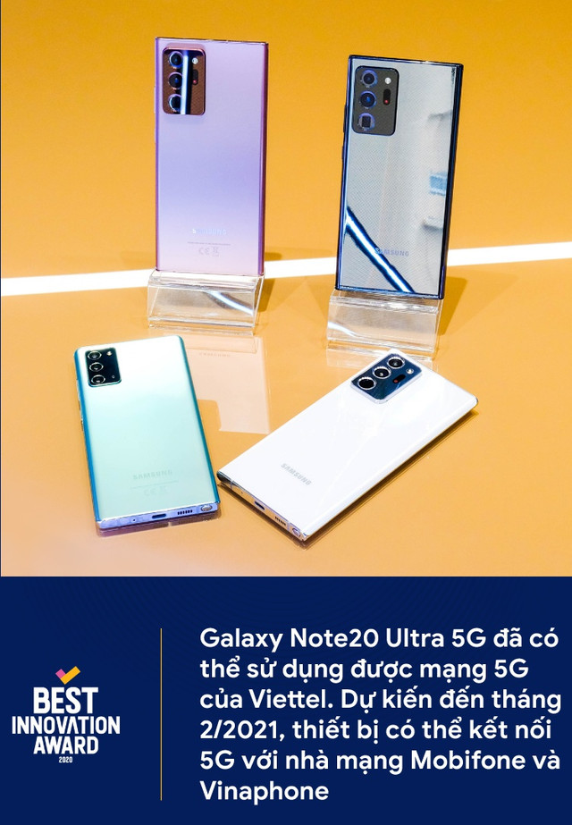 Galaxy Note20 Ultra 5G được bình chọn là chiếc smartphone tân tiến nhất - Hình 7 Galaxy Note20 Ultra 5G duoc binh chon la chiec smartphone tan tien nhat-Hinh-7