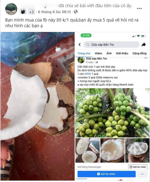 Chiêu lừa giải cứu nông sản giá rẻ của dân buôn hàng rởm Chieu lua giai cuu nong san gia re cua dan buon hang rom