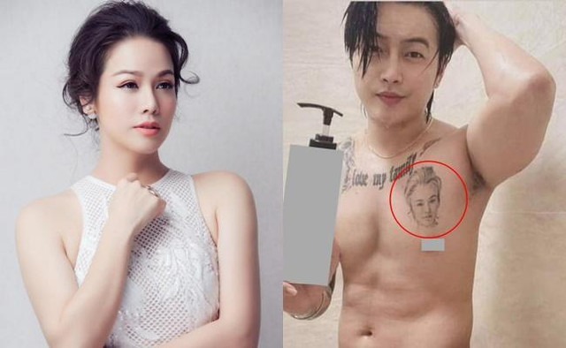 Sao Việt chơi lớn "khắc" mặt người tình lên cơ thể - Hình 2 Sao Viet choi lon