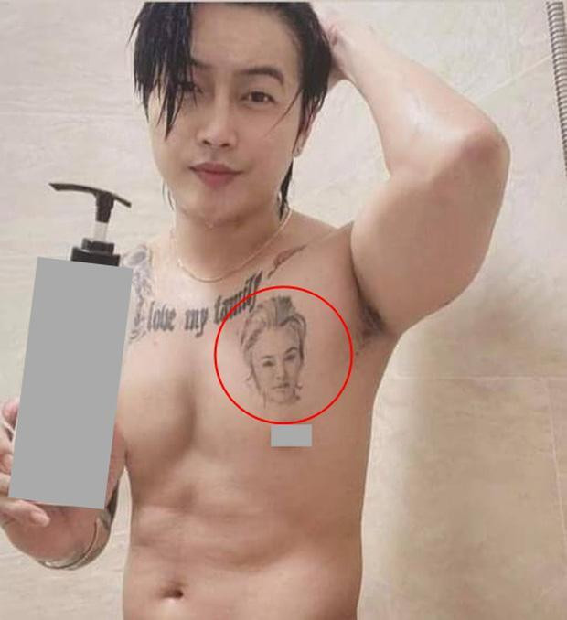 Sao Việt chơi lớn "khắc" mặt người tình lên cơ thể Sao Viet choi lon