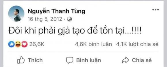 Sơn Tùng M-TP bất ngờ bị đào mộ status cũ giữa lùm xùm tình ái Son Tung M-TP bat ngo bi dao mo status cu giua lum xum tinh ai