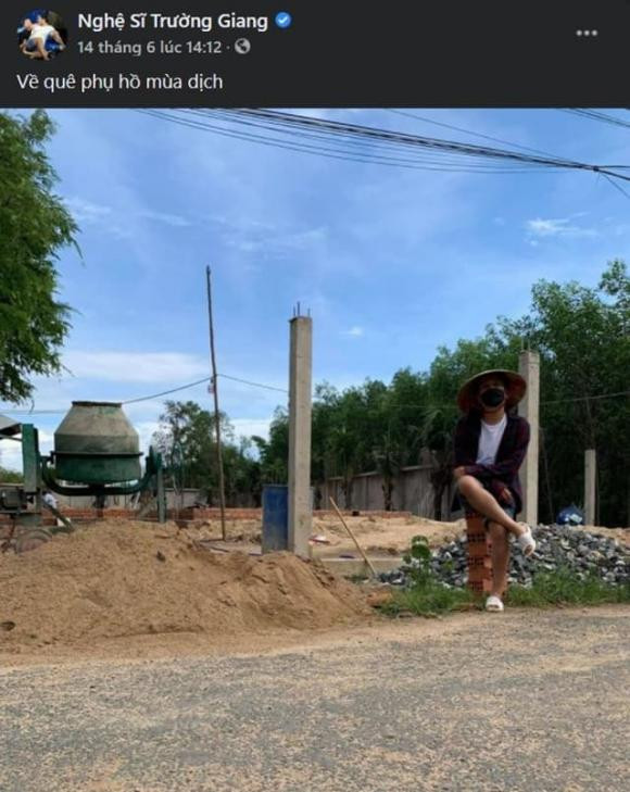 Trường Giang cầm xẻng đào đất, Nhã Phương nhắn một câu nghe "mát lòng mát dạ" - Hình 4 Truong Giang cam xeng dao dat, Nha Phuong nhan mot cau nghe