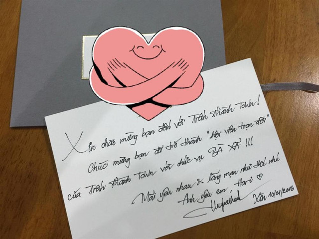 Lá thư xác lập quan hệ yêu đương của Trấn Thành và Hari Won - Hình 2 La thu xac lap quan he yeu duong cua Tran Thanh va Hari Won-Hinh-2