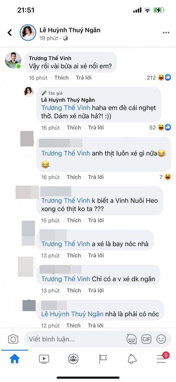Thúy Ngân và Trương Thế Vinh được các fan lẫn cư dân mạng "ship" nhiệt tình - Hình 3 Thuy Ngan va Truong The Vinh duoc cac fan lan cu dan mang