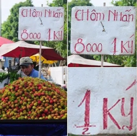 Những màn "gây lú" của hàng hoa quả vỉa hè - Hình 10 Nhung man