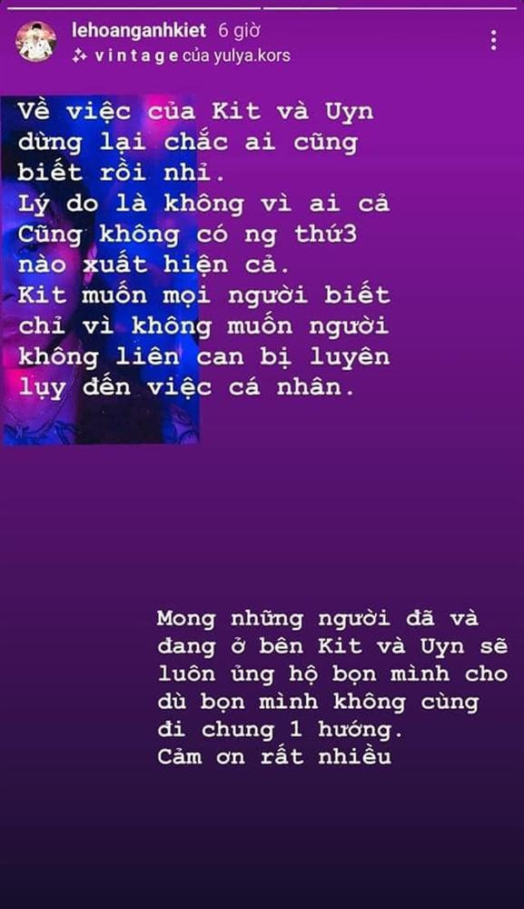 Couple vlogger Phương Uyên và Anh Kiệt đã chia tay - Hình 3 Couple vlogger Phuong Uyen va Anh Kiet da chia tay-Hinh-3