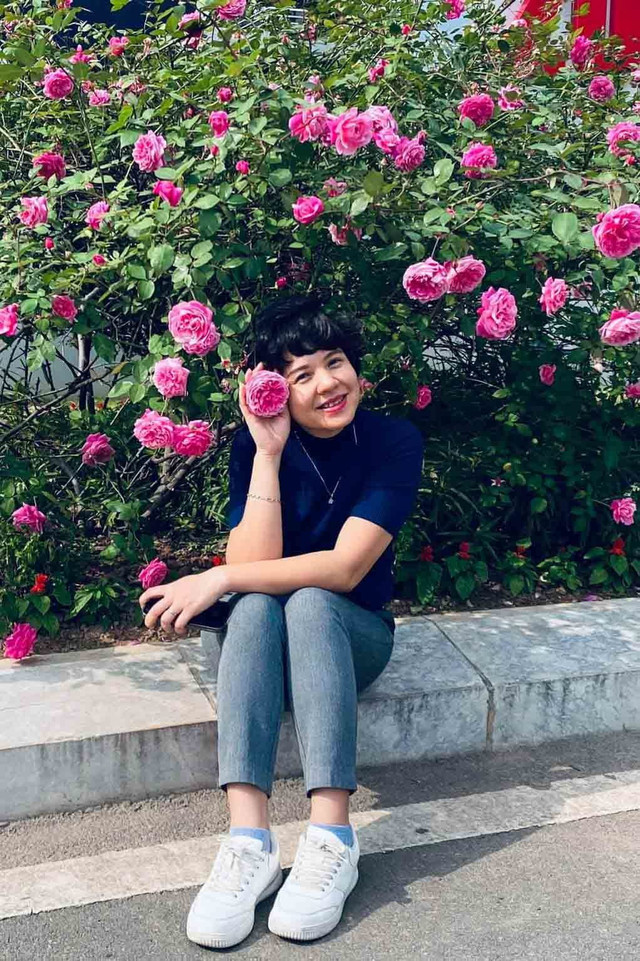 MC Diễm Quỳnh trẻ trung, sành điệu ở tuổi 49 - Hình 13 MC Diem Quynh tre trung, sanh dieu o tuoi 49-Hinh-13
