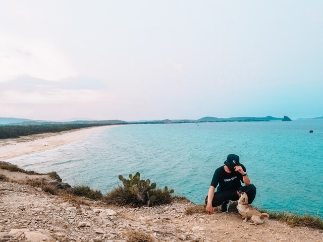 Chủ đưa chó cưng đi phượt xuyên Việt bằng xe máy - Hình 4 Chu dua cho cung di phuot xuyen Viet bang xe may-Hinh-4