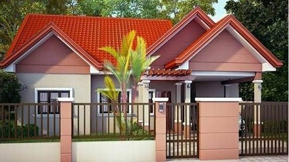 7 mẫu nhà cấp 4 diện tích nhỏ, đơn giản mà vẫn đẹp mê ly - Hình 5 7 mau nha cap 4 dien tich nho, don gian ma van dep me ly-Hinh-5
