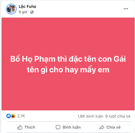 Lộc Fuho xin cộng đồng mạng tư vấn đặt tên con - Hình 2 Loc Fuho xin cong dong mang tu van dat ten con-Hinh-2