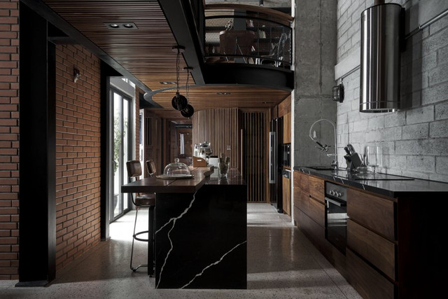 Ngắm nhìn căn hộ penthouse đậm chất nghệ thuật ngay giữa lòng Hà Nội - Hình 5 Ngam nhin can ho penthouse dam chat nghe thuat ngay giua long Ha Noi-Hinh-5