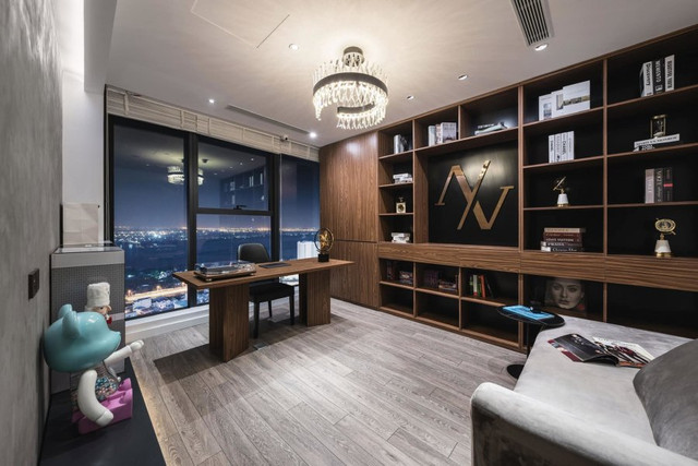Ngắm nhìn căn hộ penthouse đậm chất nghệ thuật ngay giữa lòng Hà Nội - Hình 9 Ngam nhin can ho penthouse dam chat nghe thuat ngay giua long Ha Noi-Hinh-9