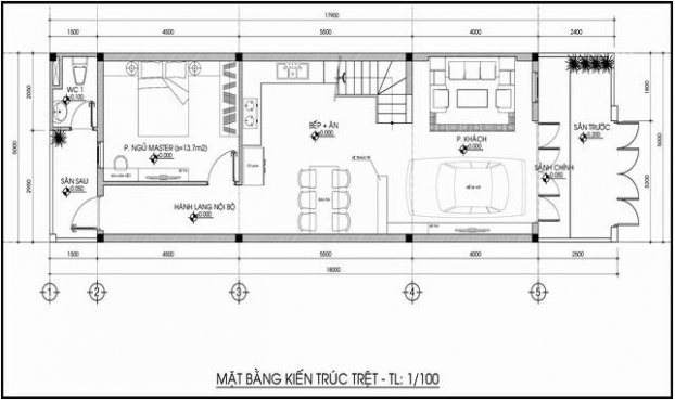 9 mẫu nhà ống 1 tầng gác lửng đẹp mê ly - Hình 5 9 mau nha ong 1 tang gac lung dep me ly-Hinh-5
