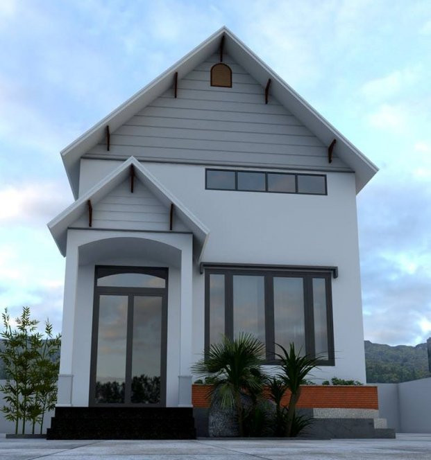 9 mẫu nhà ống 1 tầng gác lửng đẹp mê ly - Hình 7 9 mau nha ong 1 tang gac lung dep me ly-Hinh-7