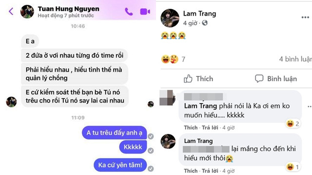 Tuấn Hưng nhắc nhở vợ Tú Dưa cách quản chồng - Hình 3 Tuan Hung nhac nho vo Tu Dua cach quan chong-Hinh-3