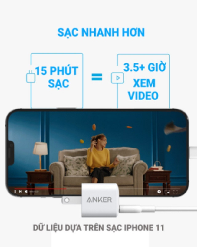 Combo sạc Anker hoàn hảo dành cho smartphone Combo sac Anker hoan hao danh cho smartphone