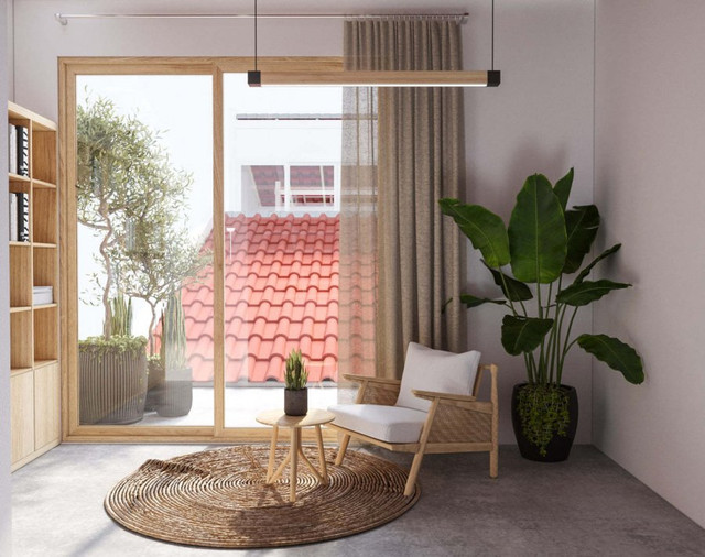 Hai mẫu nhà cấp 4 đẹp như resort với thiết kế độc nhất vô nhị - Hình 5 Hai mau nha cap 4 dep nhu resort voi thiet ke doc nhat vo nhi-Hinh-5
