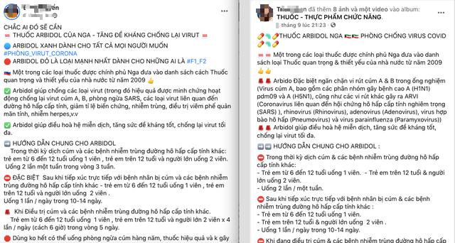 Thị trường thuốc xách tay quảng cáo dự phòng và đặc trị COVID-19 - Hình 2 Thi truong thuoc xach tay quang cao du phong va dac tri COVID-19-Hinh-2