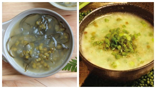 5 thực phẩm nếu kết hợp nấu cùng đậu xanh giúp thanh nhiệt, giải độc 5 thuc pham neu ket hop nau cung dau xanh giup thanh nhiet, giai doc