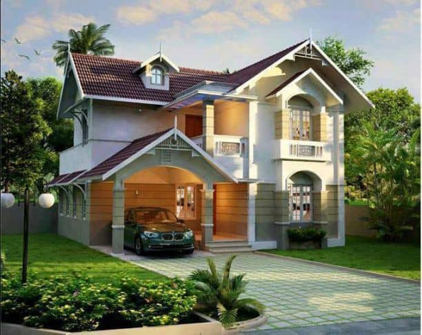 9 mẫu nhà 2 tầng mái thái đẹp mê ly, giá chỉ từ 600 triệu - Hình 11 9 mau nha 2 tang mai thai dep me ly, gia chi tu 600 trieu-Hinh-11