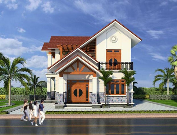 9 mẫu nhà 2 tầng mái thái đẹp mê ly, giá chỉ từ 600 triệu - Hình 10 9 mau nha 2 tang mai thai dep me ly, gia chi tu 600 trieu-Hinh-10