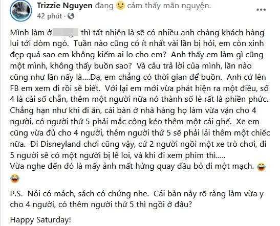 "Cưa" vợ cũ Bằng Kiều, nhiều nam nhân mất hứng bỏ đi một mạch
