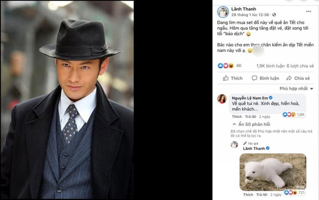 Nam Em mời Lãnh Thanh về quê mình đón Tết - Hình 2 Nam Em moi Lanh Thanh ve que minh don Tet-Hinh-2