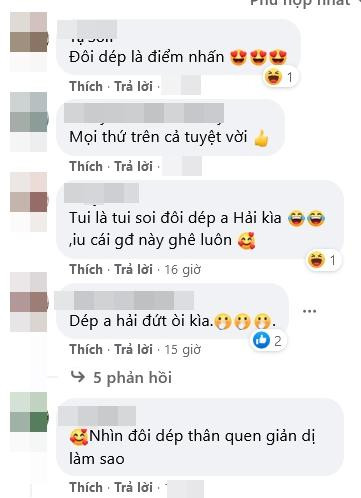 Lý Hải đăng ảnh gia đình, đôi dép "chó gặm" chiếm spotlight - Hình 2 Ly Hai dang anh gia dinh, doi dep