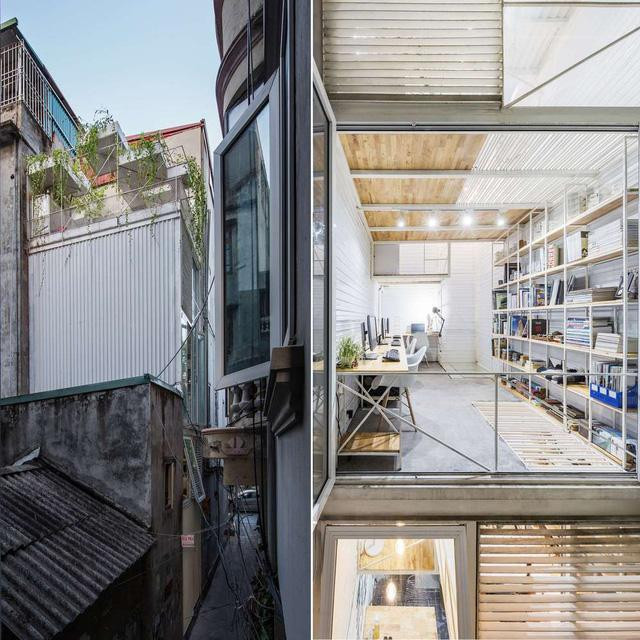 Nhà phố 10m2 ở Hà Nội không tốn một viên gạch để xây vẫn đẹp - Hình 4 Nha pho 10m2 o Ha Noi khong ton mot vien gach de xay van dep-Hinh-4