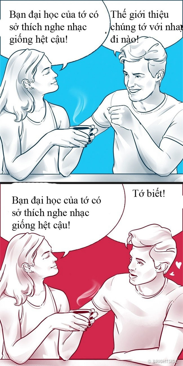 Những dấu hiệu cho thấy chàng không coi bạn là “em gái mưa“ ảnh 8 Những dấu hiệu cho thấy chàng không coi bạn là “em gái mưa“ ảnh 8