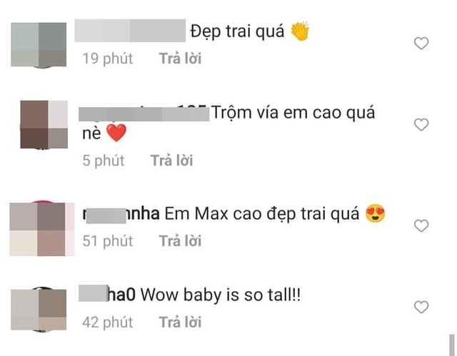 Quý tử nhà Phạm Hương lớn nhanh như thổi - Hình 2 Quy tu nha Pham Huong lon nhanh nhu thoi-Hinh-2