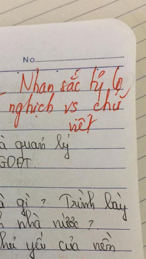 Cô giáo chấm thi bất lực khi gặp trò chữ xấu như gà bới - Hình 2 Co giao cham thi bat luc khi gap tro chu xau nhu ga boi-Hinh-2