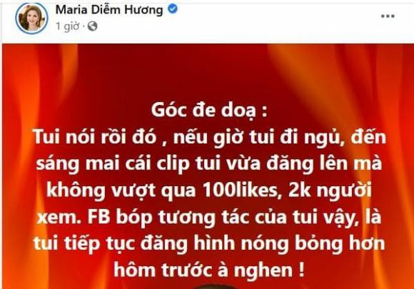 Hoa hậu Diễm Hương bức xúc khi dân mạng hóng ảnh nude của cô Hoa hau Diem Huong buc xuc khi dan mang hong anh nude cua co