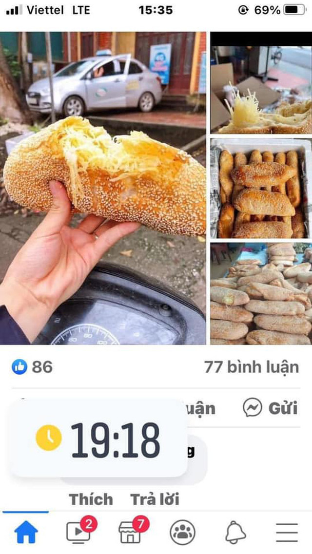 Đặt mua "bánh mì siêu dừa", thành phẩm đến tay gây choáng váng Dat mua