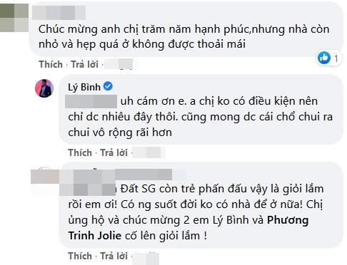 Nhà Lý Bình xây cưới vợ bị chê, Phương Trinh Jolie nói gì? - Hình 2 Nha Ly Binh xay cuoi vo bi che, Phuong Trinh Jolie noi gi?-Hinh-2
