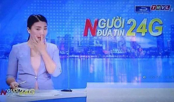 MC truyền hình hết cười cợt lại ngoáy mũi trên sóng trực tiếp - Hình 2 MC truyen hinh het cuoi cot lai ngoay mui tren song truc tiep-Hinh-2