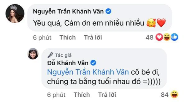Hoa hậu Khánh Vân "quê" khi tương tác với hotgirl Khánh Vân - Hình 2 Hoa hau Khanh Van