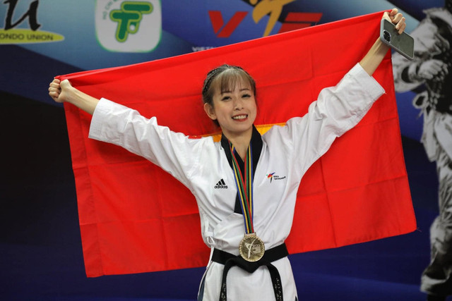 Các VĐV taekwondo tài năng tại SEA Games 31 Cac VDV taekwondo tai nang tai SEA Games 31