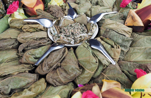 Ngọt bùi bánh nếp nhân trứng kiến của người Tày ở Tuyên Quang - Hình 8 Ngot bui banh nep nhan trung kien cua nguoi Tay o Tuyen Quang-Hinh-8