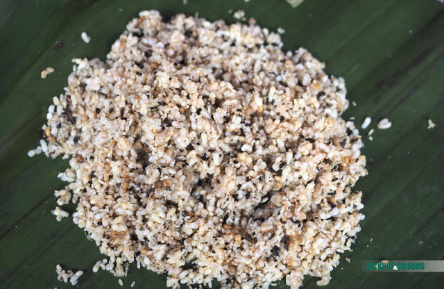 Ngọt bùi bánh nếp nhân trứng kiến của người Tày ở Tuyên Quang - Hình 6 Ngot bui banh nep nhan trung kien cua nguoi Tay o Tuyen Quang-Hinh-6