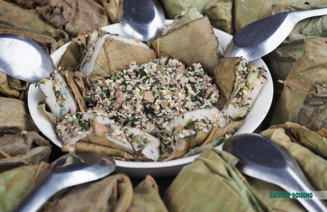 Ngọt bùi bánh nếp nhân trứng kiến của người Tày ở Tuyên Quang - Hình 11 Ngot bui banh nep nhan trung kien cua nguoi Tay o Tuyen Quang-Hinh-11