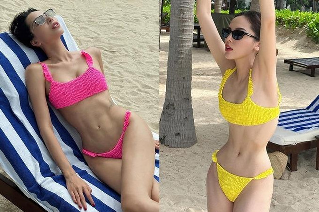 Minh Triệu - Kỳ Duyên chuộng phối đồ bó sát gợi cảm - Hình 12 Minh Trieu - Ky Duyen chuong phoi do bo sat goi cam-Hinh-12