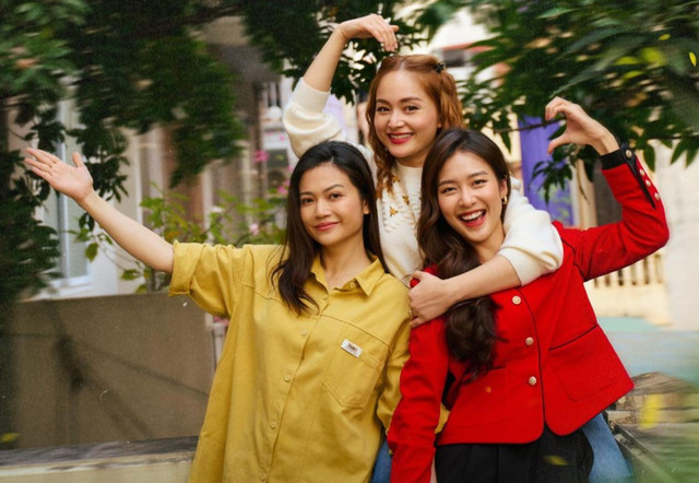 Đời tư của ba nữ chính 'Gia đình mình vui bất thình lình' Doi tu cua ba nu chinh 'Gia dinh minh vui bat thinh linh'