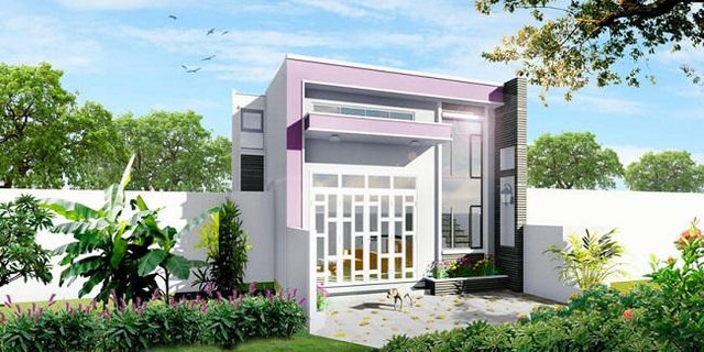 5 mẫu nhà cấp 4 mái bằng 3 phòng ngủ như thiên đường - Hình 4 5 mau nha cap 4 mai bang 3 phong ngu nhu thien duong-Hinh-4