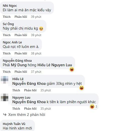 Mặc áo hở hang, Midu để lộ hình xăm đúng vị trí hiểm - Hình 2 Mac ao ho hang, Midu de lo hinh xam dung vi tri hiem-Hinh-2
