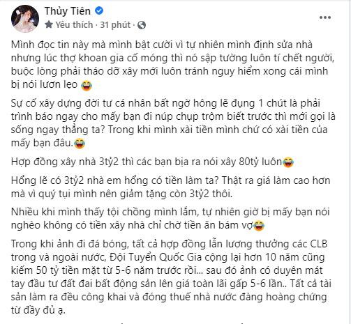 Thủy Tiên nói rõ nghi vấn ăn chặn tiền từ thiện xây biệt thự - Hình 4 Thuy Tien noi ro nghi van an chan tien tu thien xay biet thu-Hinh-4