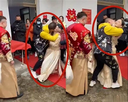 Cô dâu bị cưỡng hôn, chú rể đứng cười gây phẫn nộ Co dau bi cuong hon, chu re dung cuoi gay phan no